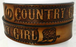 NAME BELT COUNTRY GIRL