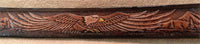 BELT SPREAD EAGLE SCENE PAINTED