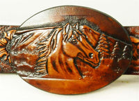 HORSES BELT & BUCKLE SET