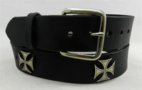 CONCHO BELT MALTESE CROSS