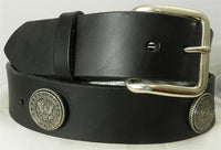 CONCHO BELT NAVY SEAL