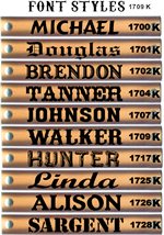 BELTS- KIDS NAME BELTS