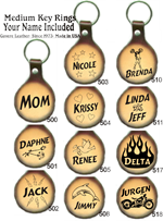 PERSONALIZED KEYRINGS