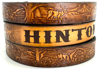 KIDS NAME BELT FOREST SCENE