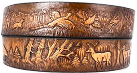 BELT HUNTING/FISHING SCENE