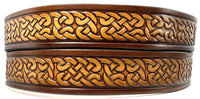 BELT EMBOSSED CELTIC KNOT