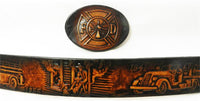 FIREMAN BELT & BUCKLE SET