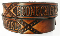 NAME BELT REDNECK GIRL