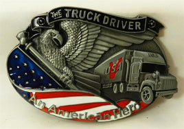 OCCUPATION TRUCK DRIVER BUCKLE