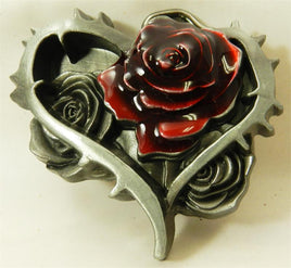 HEART ROSE BUCKLE