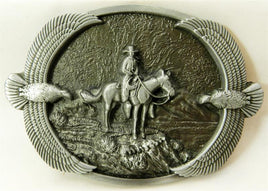 COWBOY and EAGLES BUCKLE