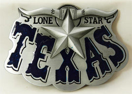 TEXAS STAR & LONGHORN BUCKLE