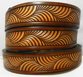 BELT EMBOSSED CURVES