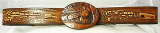 TRAINS BELT & BUCKLE SET