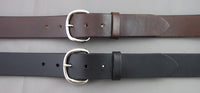 BELT PLAIN LEATHER NO DESIGNS