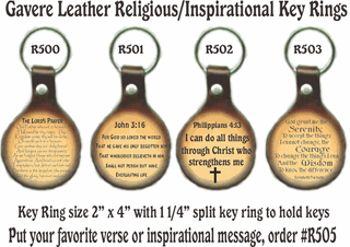 RELIGIOUS KEY RINGS