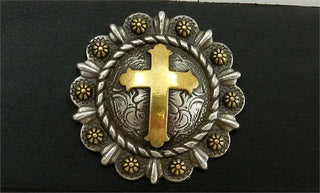 BERRY W/GOLD CROSS
