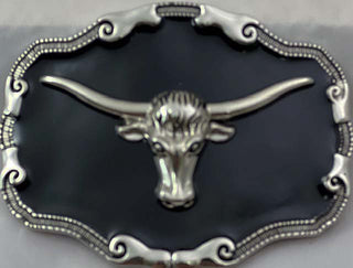 LONGHORN STEER BLACK