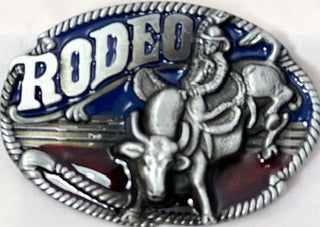 RODEO BULL RIDER BUCKLE