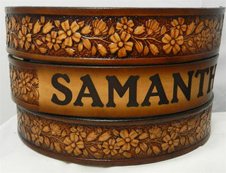 NAME BELT STRING OF DAISIES