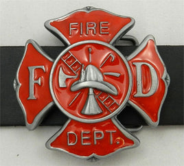 FIRE CROSS BUCKLE