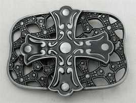 CROSS WITH CUTOUTS BUCKLE