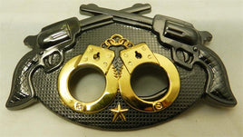 GUNS AND HANDCUFFS