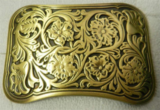 BRASS FLORAL DESIGN