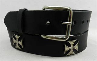 CONCHO BELT MALTESE CROSS