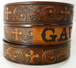 NAME BELT CROSS WESTERN