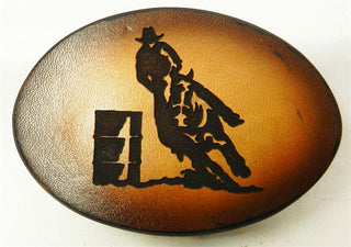 Barrel Racer Kids Buckle