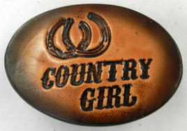 LEATHER BUCKLE COUNTRY GIRL