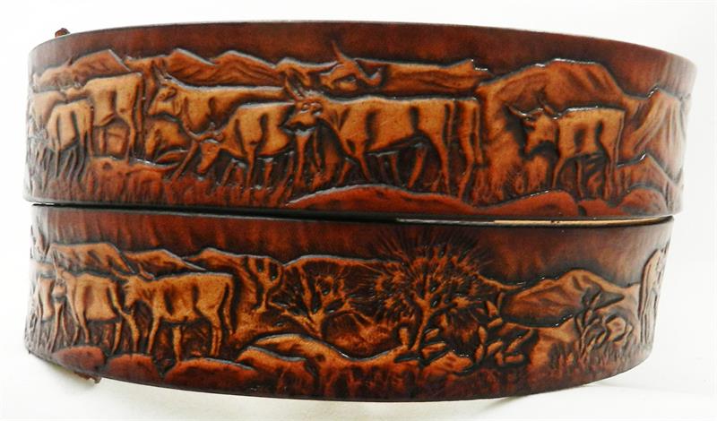 BELT CATTLE ROUNDUP| Gavere Leather