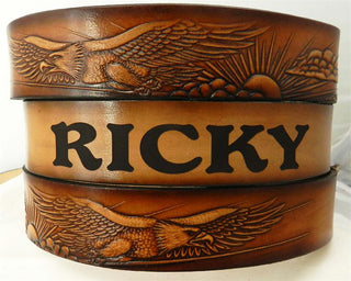 NAME BELT EAGLE/SUNRISE
