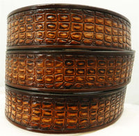 BELT EMBOSSED GATOR